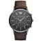 Brown Leather Strap Watch