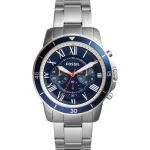 Fossil FS5238 Silver Bracelet Blue Dial