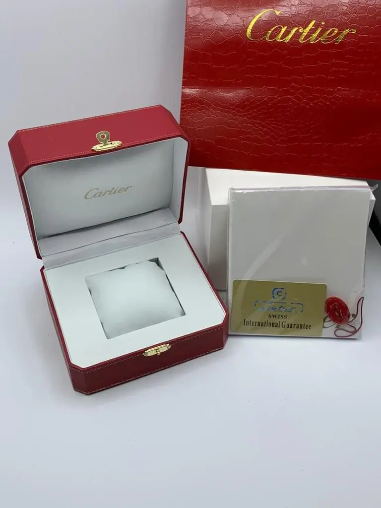Cartier Brand Box Packaging