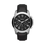 Fossil FS4812 Black Belt Black Dial
