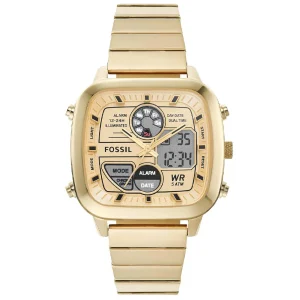 Fossil FS5889 Golden Bracelet Analog Dial
