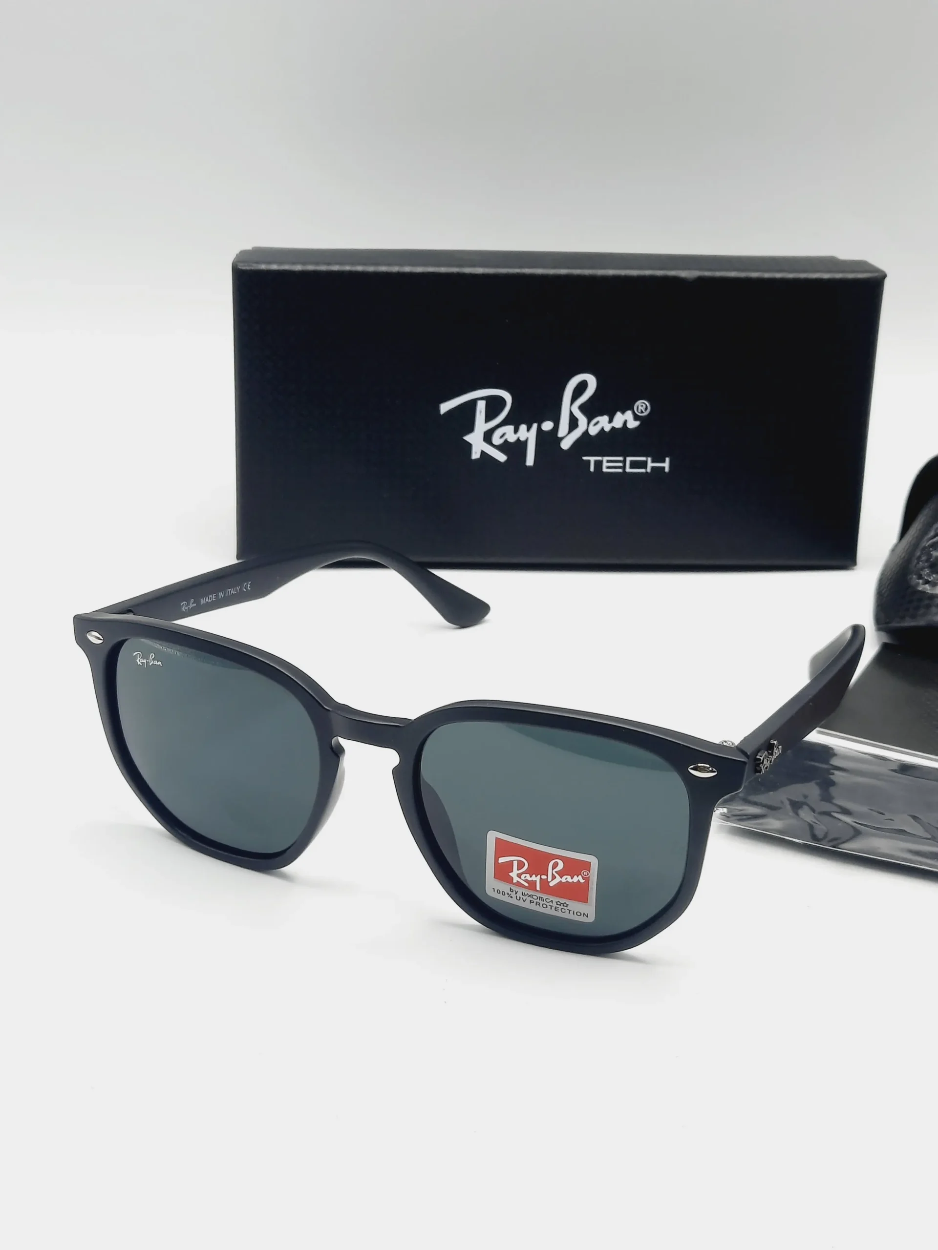 Black Frame Grey Lens Men Sunglasses