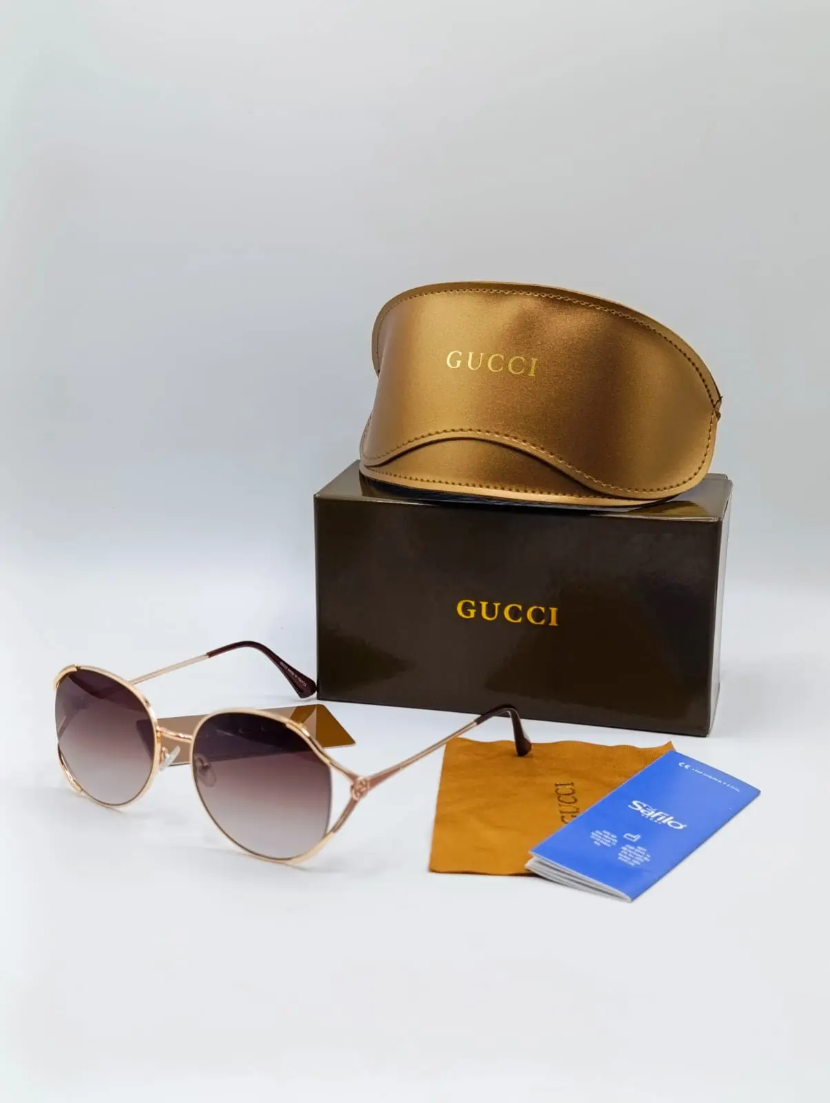 Brown Butterfly Lens Sunglasses