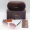 Tom Pink Rimless Sunglasses
