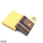 Classic Brown Designer Bifold Wallet