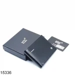Black Bifold Slim Men Wallet