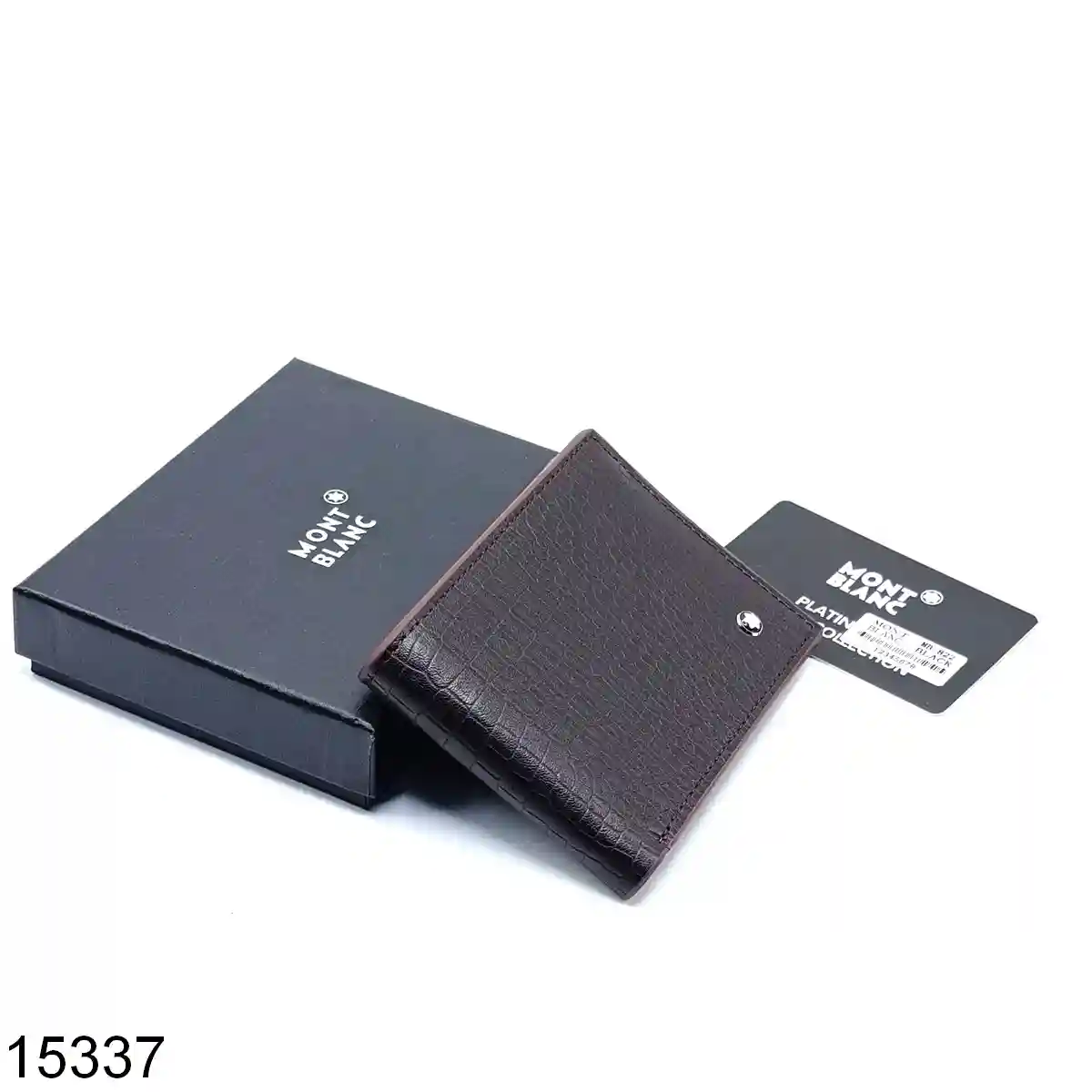 Deep Brown Leather Mens Wallet