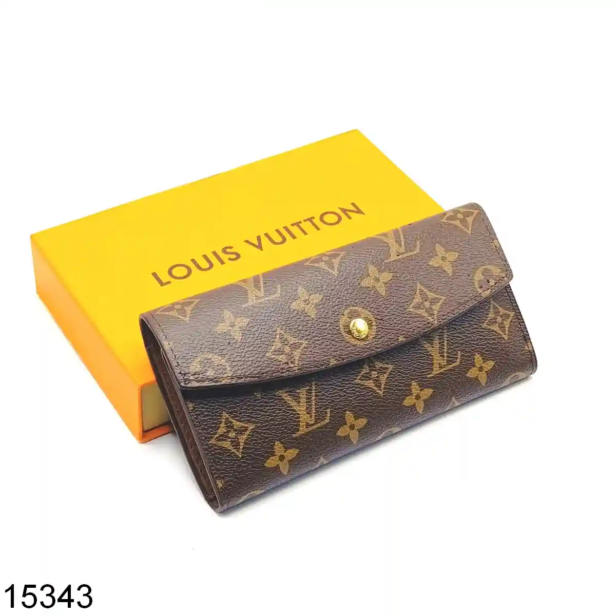 Brown Long Wallet for Women