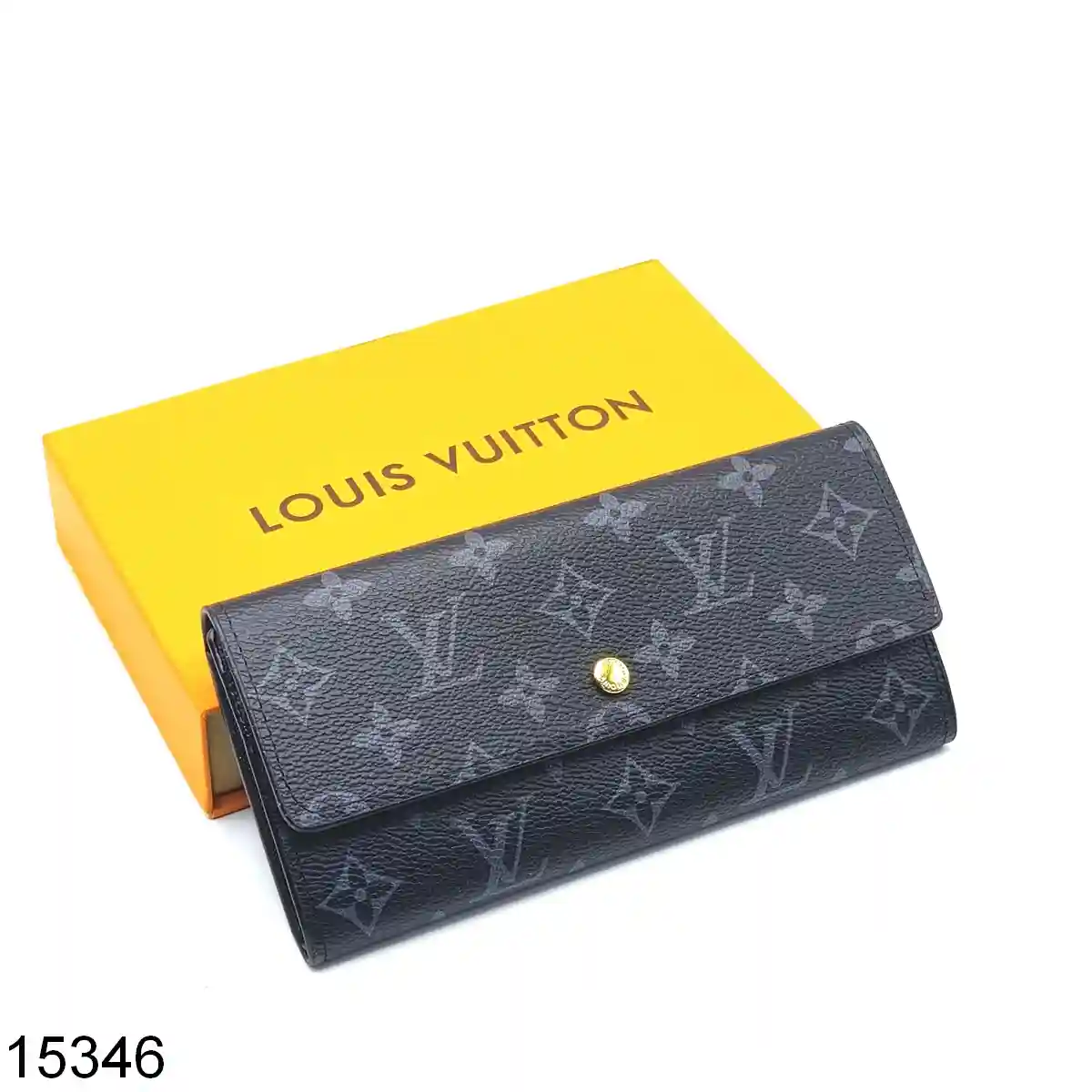 Black Long Wallet for Women