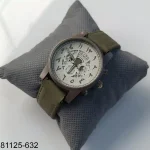 Brown Leather Belt Arabic Number Watch