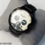 Black Watch for Men With Roman Numbers