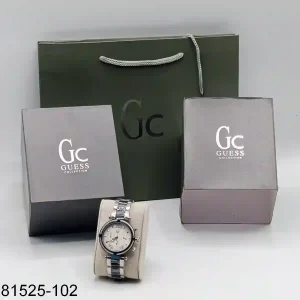 GC Womens Quartz Watch in Silver Band