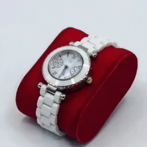 GC Formal White Watch Ceramic Band