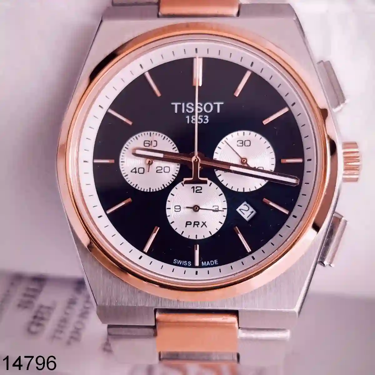 Rose Gold Quartz Womens Watch Brand Box