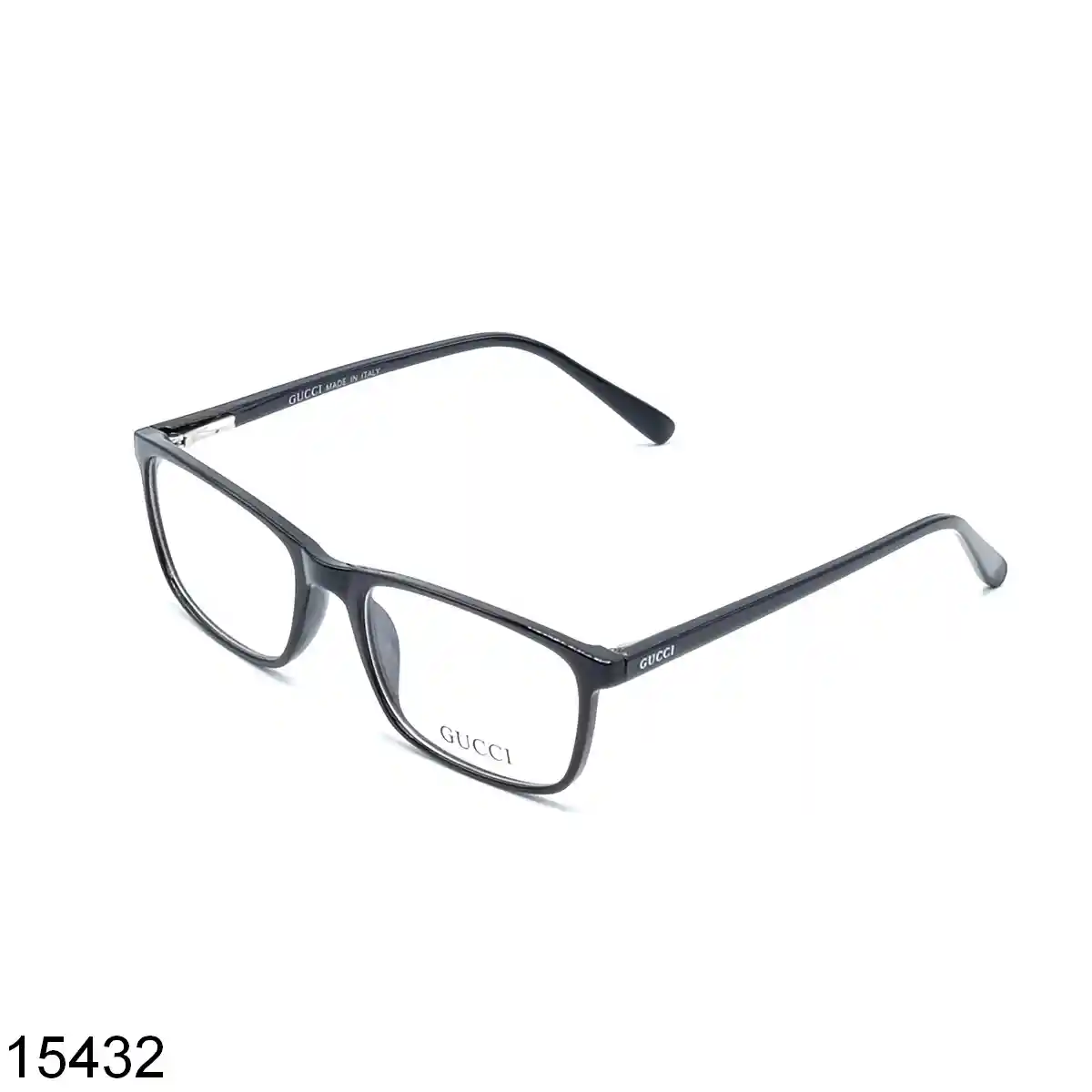 Rectangle Black Prescription Eyeglasses