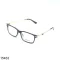 Black and Gold Rectangle Eyeglasses