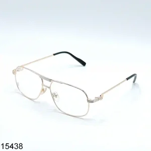 Golden Eyeglasses Frame