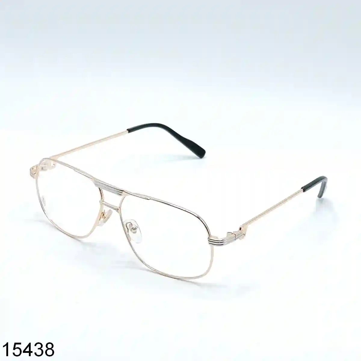 Golden Eyeglasses Frame