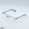 Black Half Rim Prescription Eyeglasses