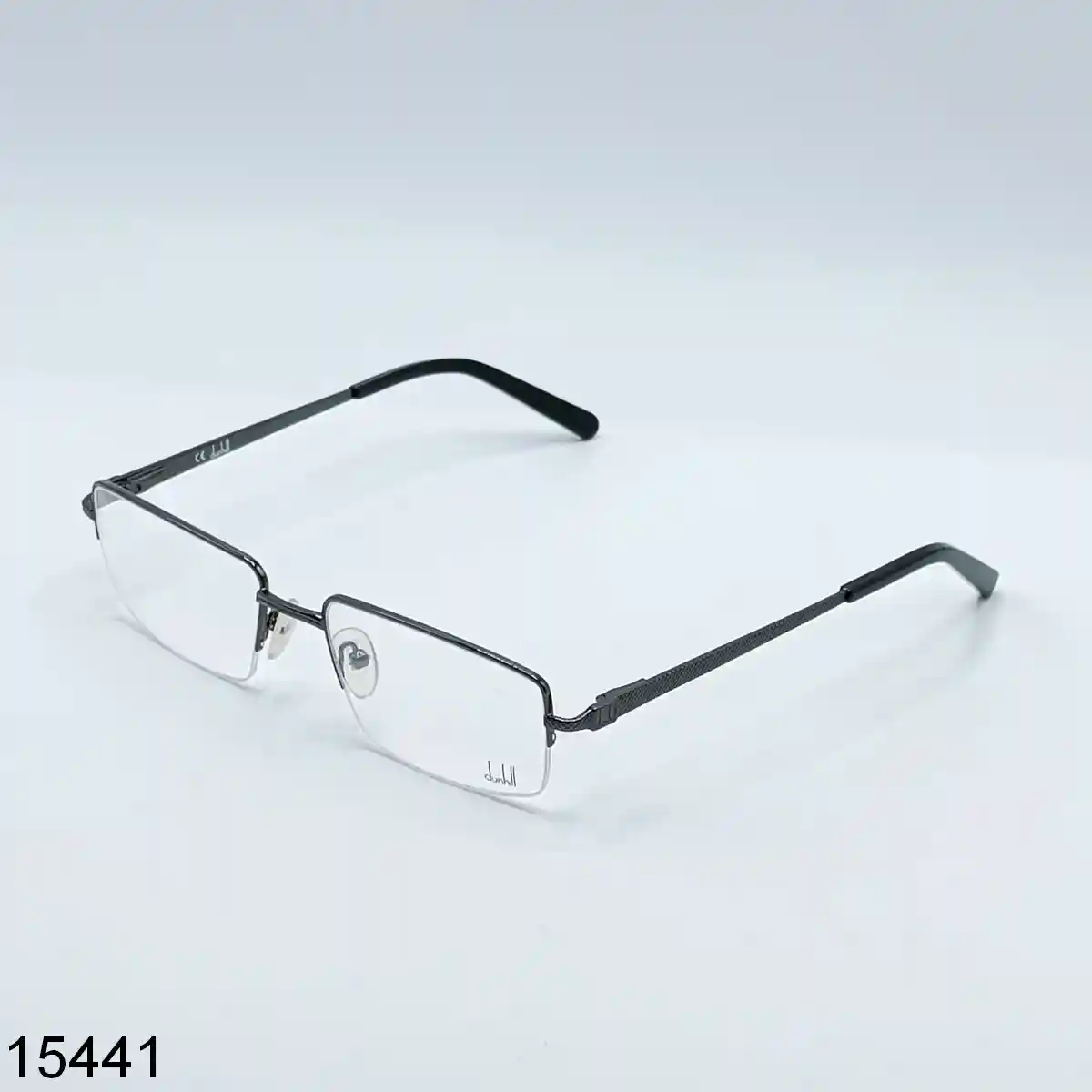 Black Half Rim Prescription Eyeglasses