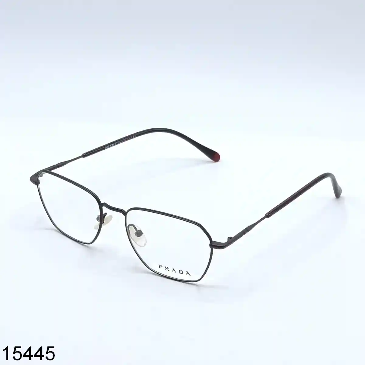 Prada Eyewear Black Hexagon Frame
