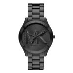 Michael Kors Runway Black Stainless Steel