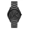 Michael Kors Runway Black Stainless Steel