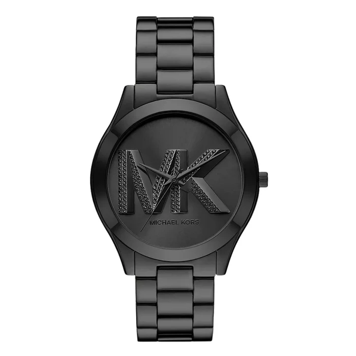 Michael Kors Runway Black Stainless Steel