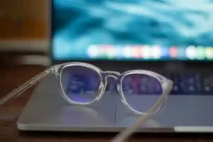 prescription eyeglasses transparent