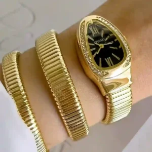 Golden Snake Watch for Women