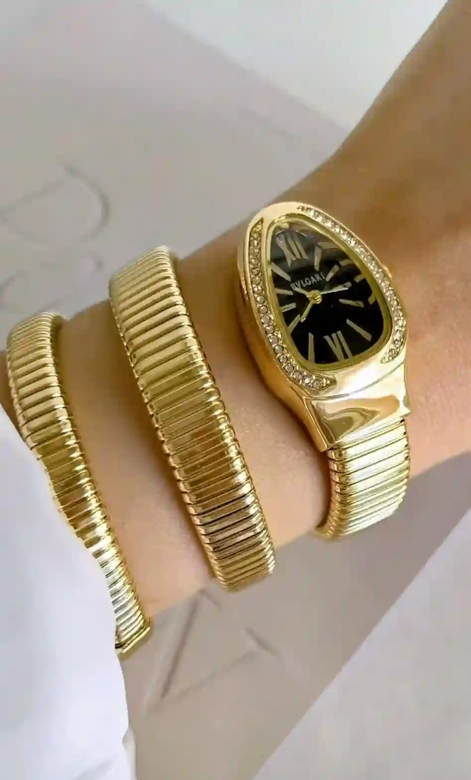 Golden Snake Watch for Women