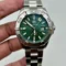 Stainless Steel Chain Green Dial Watch