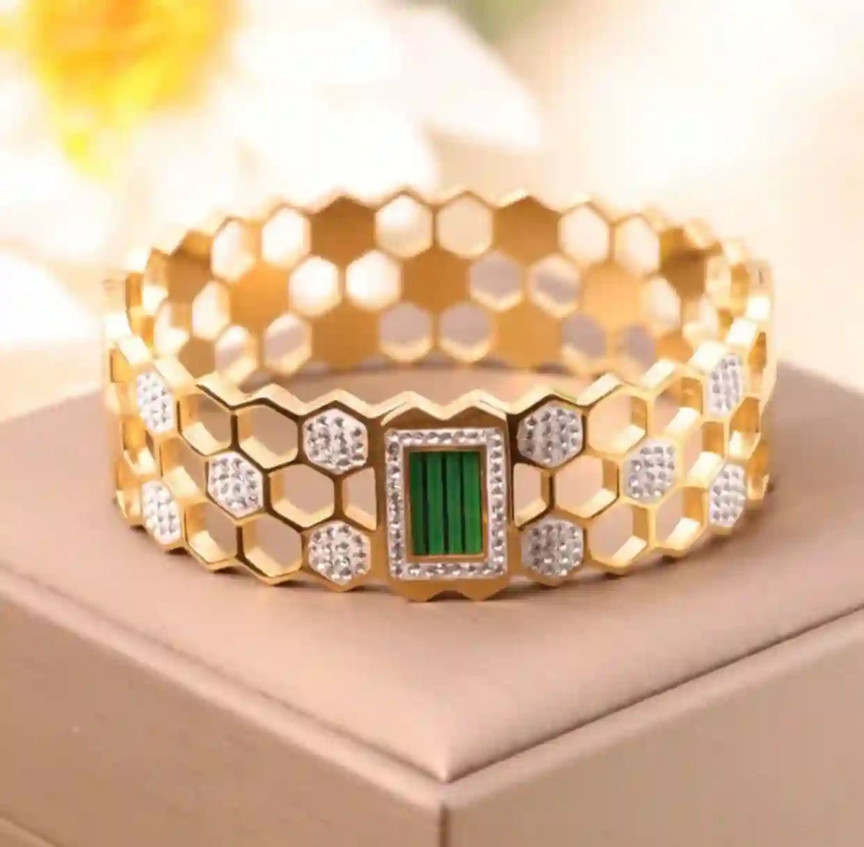 Trendy Golden Bracelet